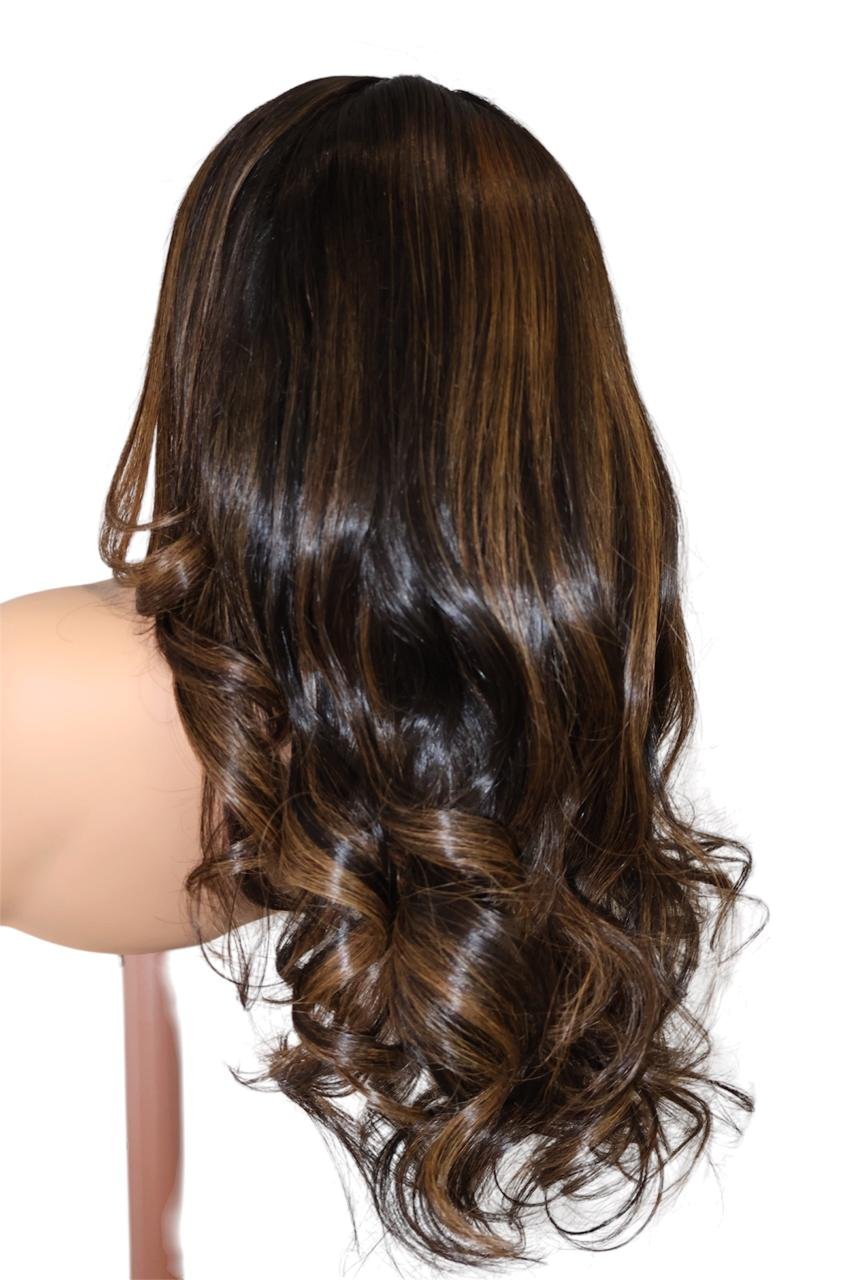 Peluca de cabello 100% humano de 24 pulgadas Lace Front 13x4 - Imagen 5